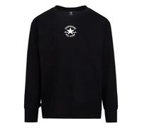 Sweatshirt manches longues enfant Converse CNVN Sustainable Core Noir 7 ans