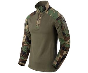 Sweatshirt MCDU Combat Shirt Helikon-Tex - US Woodland XL