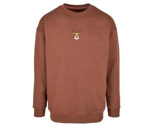 Sweatshirt Merchcode Christmas Cute Deer Marron 3XL