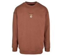 Sweatshirt Merchcode Christmas Cute Deer Marron XS