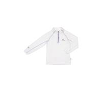 Sweatshirt micro polaire demi-zip fille Peak Mountain Fafine Blanc 8 ans