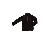 Sweatshirt micro polaire demi-zip fille Peak Mountain Fafine Noir 4 ans