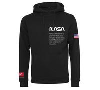 Mister Tee homme Nasa Definition Hoody Sweat à capuche, Noir, S