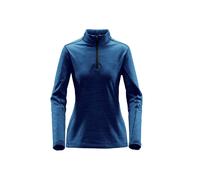 Sweatshirt molletonnÃ© thermal 1/4 zip femme Stormtech Bleu S