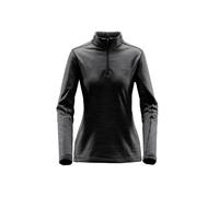 Sweatshirt molletonnÃ© thermal 1/4 zip femme Stormtech Gris M