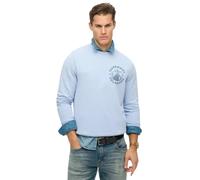 Sweatshirt monochrome Superdry Lo-Fi Outdoor Bleu L