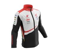 Sweatshirt moto zippé Ixon LCR Team 22 - noir/blanc/rouge - S XS