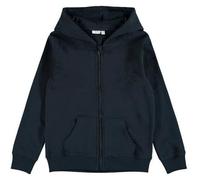 Sweatshirt - Name it - Dark sapphire - 80% coton organique - Manches longues - Col capuche 11-12 ans