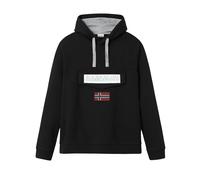 Sweatshirt Napapijri à capuche Burgee Noir S