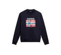 Napapijri Sweatshirt Guiro Homme Manches longues Bleu Taille S
