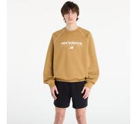 Sweatshirt New Balance Linear Graphic Fleece Crew Stucco L