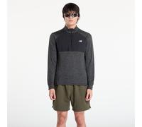 New Balance T-shirt à manches longues demi-zip Athletics Heat Grid Noir XL Homme