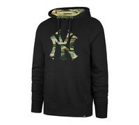 Sweatshirt New York Yankees 47Brand MLB Fisherman Camo Pop Burns Noir XL
