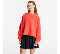 Sweatshirt Nike 24.7 ImpossiblySoft Women's Dri-FIT Oversized Crew-Neck Top Lt Crimson/ University Red S
