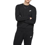 Nike M NSW Club CRW BB T-Shirt à Manches Longues Homme Black/(White) FR: L (Taille Fabricant: L-T)