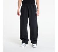 Sweatshirt Nike Solo Swoosh Men's Fleece Open-Hem Pants Black/ Black/ White S