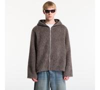 Sweatshirt OUR LEGACY Full Zip Hood Mole Grey Hairy Wool 54