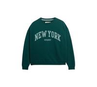 Superdry Athletic Oversized Sweatshirt Vert 2XS Femme
