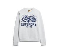Superdry Lo-fi Outdoors Graphic Sweatshirt Gris L Femme