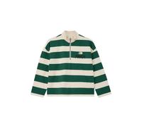 Sweatshirt oversize Ã rayures avec imprimÃ© devant et dos enfant s.Oliver Beige 13/14 ans