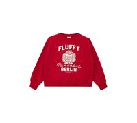 Sweatshirt oversize avec imprimÃ© devant fille s.Oliver Rouge 9/10 ans