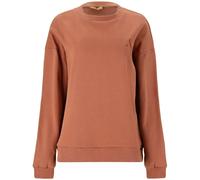 Sweatshirt oversize femme Athlecia Lia Marron 40