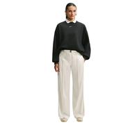 Nike - Women's Studio Fleece MW Oversize Crew - Pull - S - total black / sail