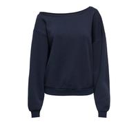 Only Sweatshirt ONLRHINA oversize à une épaule bleu marine femme XL
