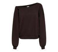 ONLY Sweat-shirt 'ONLRhina' brun foncé, Taille XL