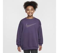 Sweatshirt oversize fille Nike Club Fleece Violet 8/10 ans