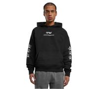Mister Tee Peace&love Ultra Heavy Oversize Hoodie Noir XL Homme