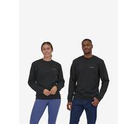 Patagonia - Sweat à col rond - Fitz Roy Icon Uprisal Crew Sweatshirt Ink Black en Coton - Taille XS - Noir Noir XS