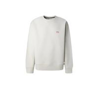 Pepe Jeans Sweat-shirt 'GARRET' rouge / blanc, Taille M