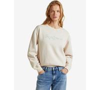 Sweatshirt Pepe Jeans Lana blanc vert femme - M
