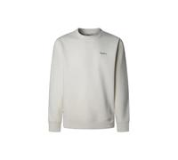 Pepe Jeans Macbeth Small Logo Plain Crew Maillot de survêtement, Beige (Blanc Ivoire), S Homme