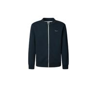 Pepe Jeans - SweaT-shirt zippé en coton - Homme - Sweatshirts et sweats à capuche - Bleu - Taille: M