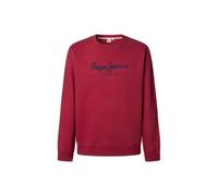 Pepe Jeans – Sweatshirt Macbeth Plain – Rouge – L – Homme
