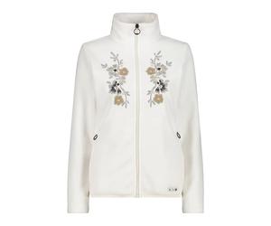 Sweatshirt polaire zippÃ©e femme CMP Blanc L