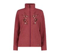 Sweatshirt polaire zippée femme CMP Rouge XS