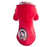 Sweatshirt pour chien Martin Sellier Teo Apache Rouge 20 cm