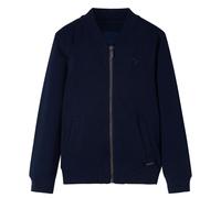 Sweatshirt pour Enfants avec Fermeture Éclair Tout-petits Bleu Marine 116 vidaXL