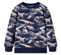Sweatshirt Pour Enfants Bleu Marine 116