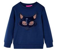 Sweatshirt pour enfants bleu marine 92/104/116/128/140 5-6 ans