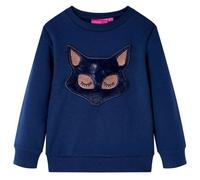 Sweatshirt pour enfants bleu marine 92/104/116/128/140 7-8 ans