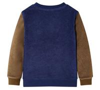 Sweatshirt Pour Enfants Bleu Marine Foncé 104