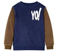 Sweatshirt pour enfants bleu marine foncé 104 vidaXL