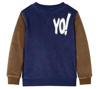 Sweatshirt Pour Enfants Bleu Marine Foncé 116
