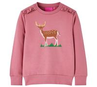 Sweatshirt pour enfants framboise 104 vidaXL