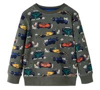 Sweatshirt pour enfants kaki 104 vidaXL