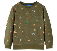 Sweatshirt Pour Enfants Kaki 92